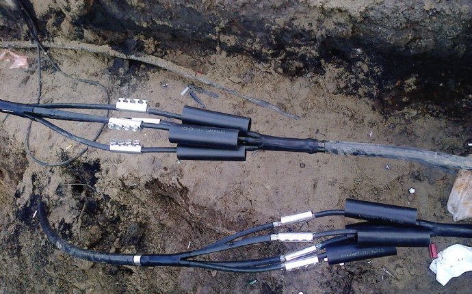 прокладка кабелей в траншеях