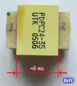 Толщина набора пластин PDPC24-35